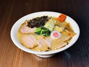 『麺屋 Aishin 河渡本店』の「新潟生姜醤油ラーメン」