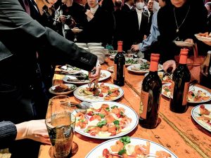 試飲会ではペアリングメニューとともに「CHILL GREEN bitter & tropical」を堪能 [食楽web]