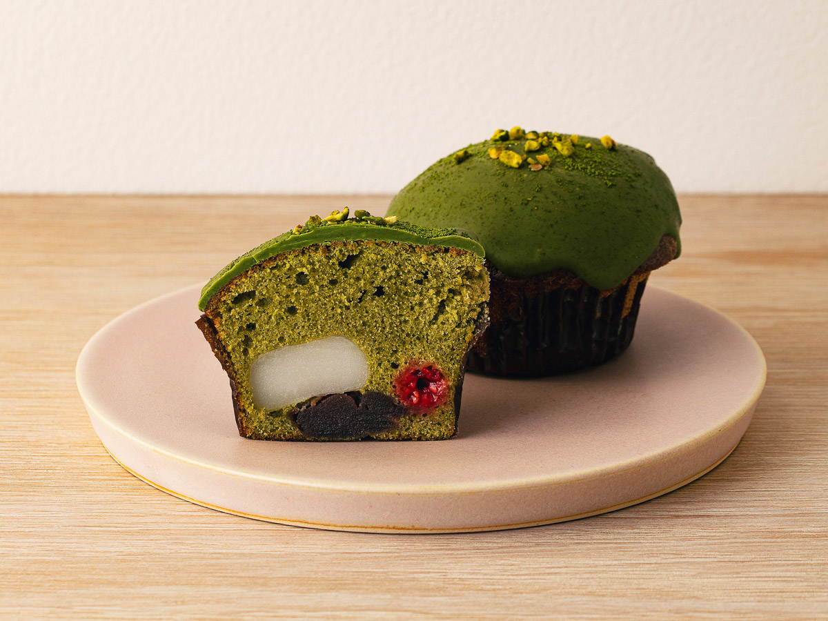 『DEAN & DELUCA』の「濃厚抹茶しらたまマフィン」1個454円