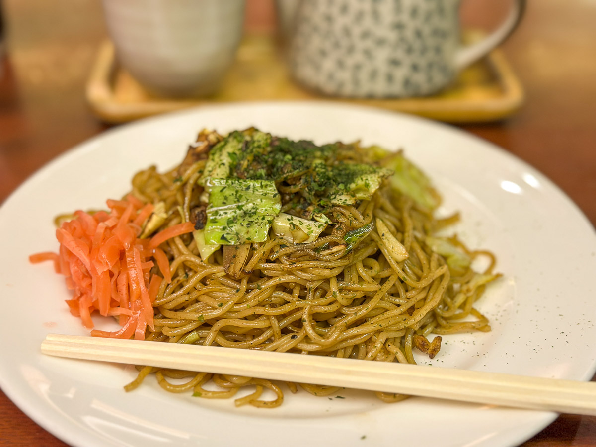 『浪花家』の焼きそば600円