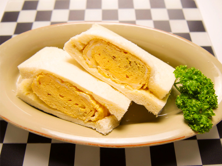 だし巻きたまごサンド [食楽web]