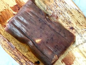 「栗蒸羊羹」（750円）