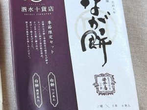 「笹井屋 なが餅」限定セット（680円）