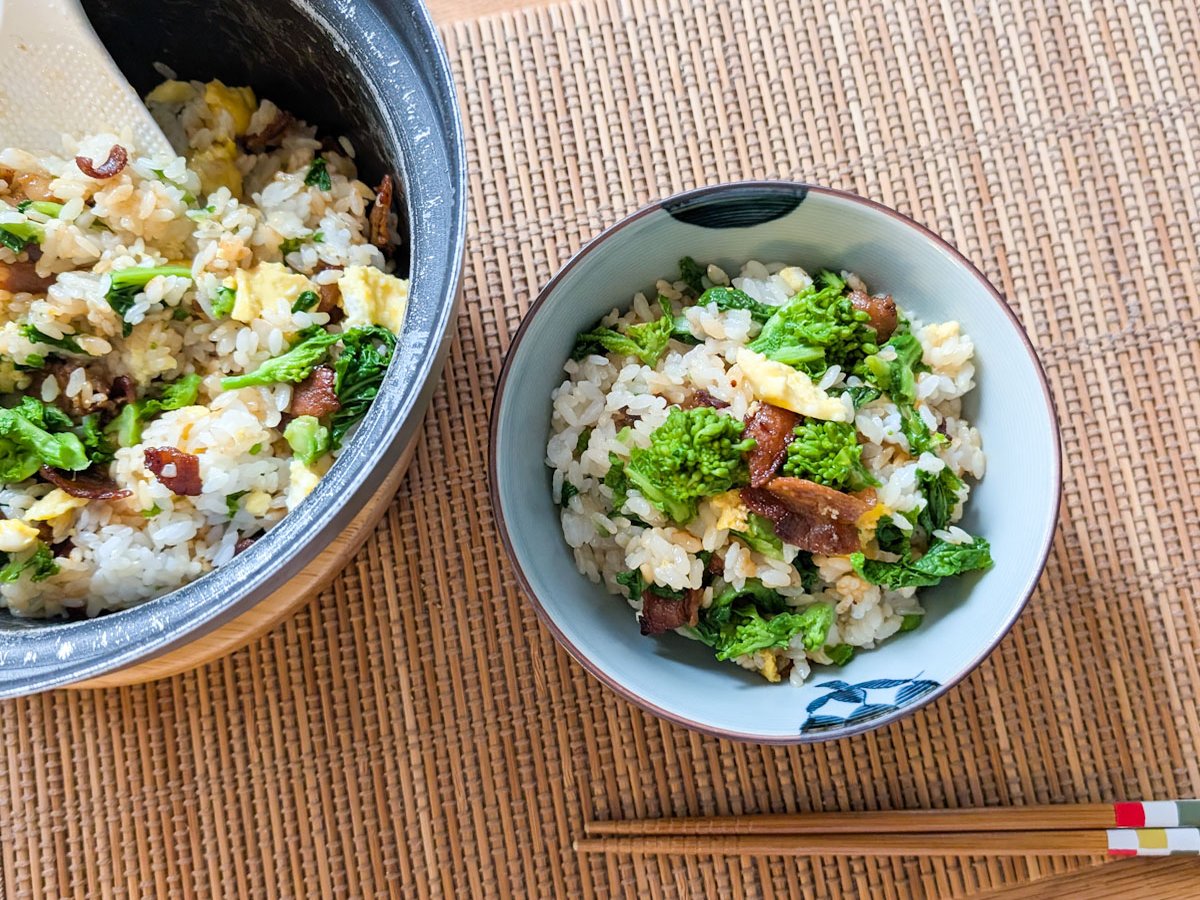 旬の“菜の花”は美肌にもいい! おいしい菜の花の選び方と「豚バラと菜の花のまぜご飯」レシピ