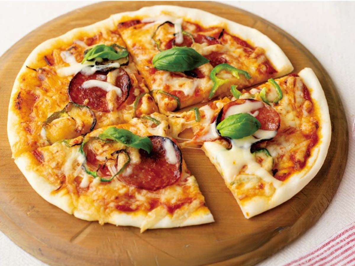 やさしい甘みと香ばしさで満足度も高い米粉のピザ [食楽web]