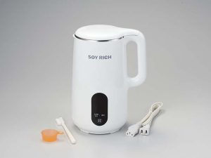 シンプル×コンパクトでキッチンに馴染む「ソイリッチ」1万4990円。すべて全自動で仕上げます