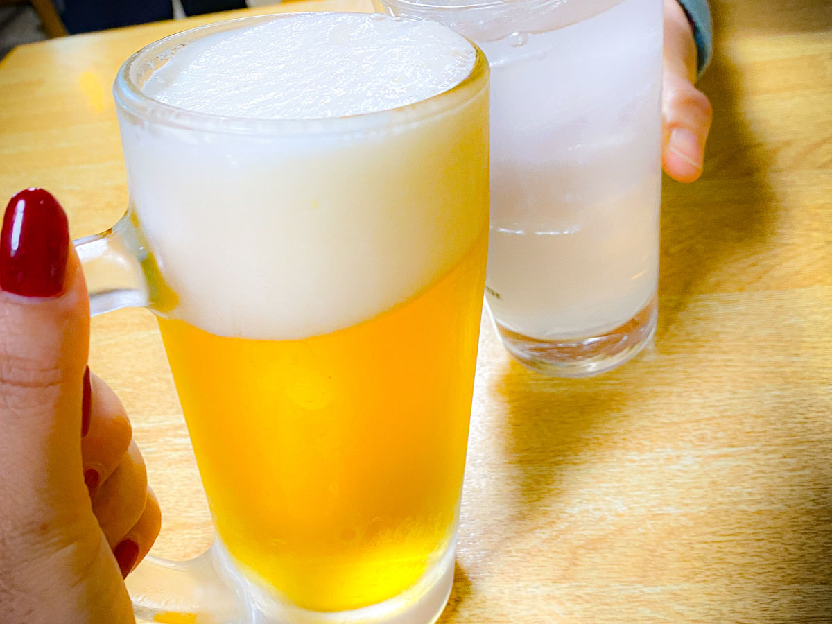 最後の最後まで、ビールが進みました~