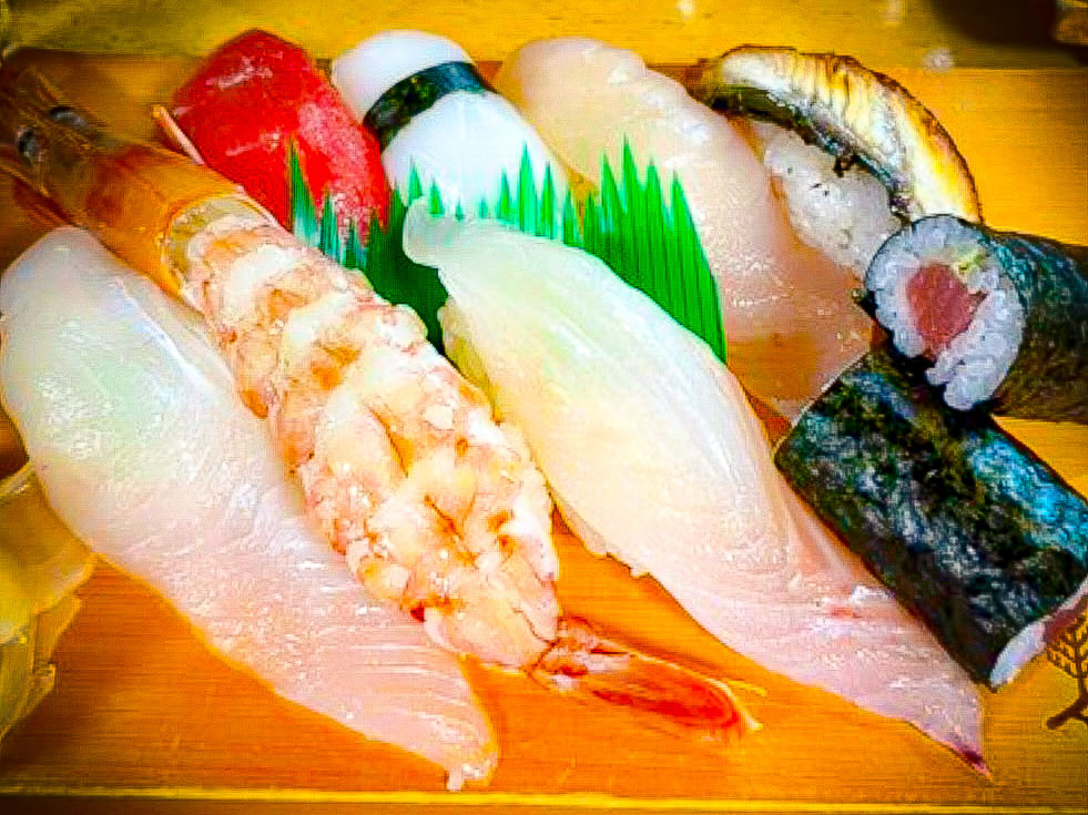 お寿司もいただき大満足