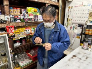 算盤を弾く音が心地よい