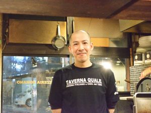 『ピッツェリア クアーレ』のピザ職人さん