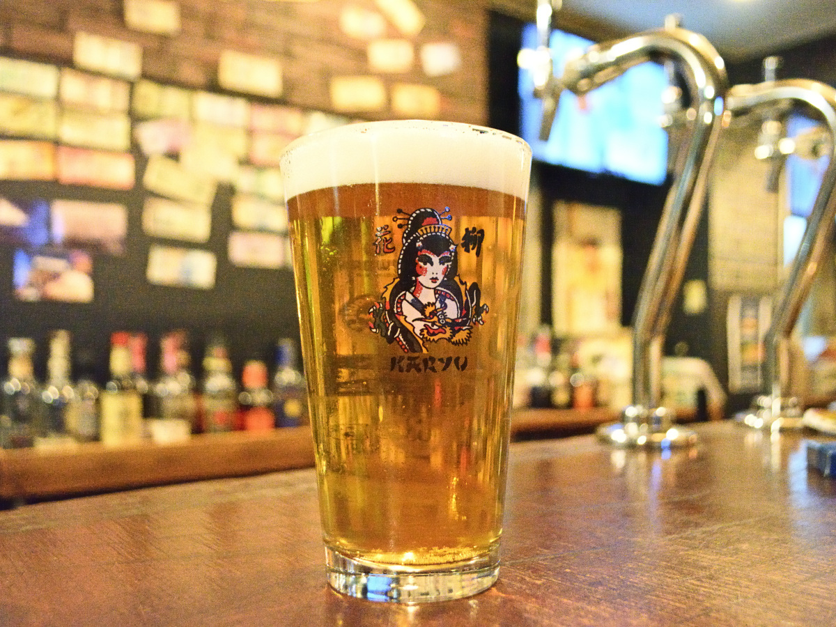 「KARYU IPA 花柳」のドラフトビール