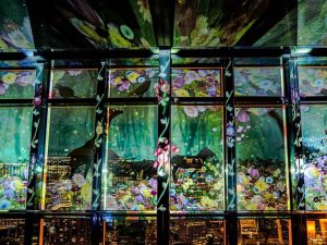 東京の夜景とプロジェクションマッピングのコラボは見どころ満載 [食楽web]