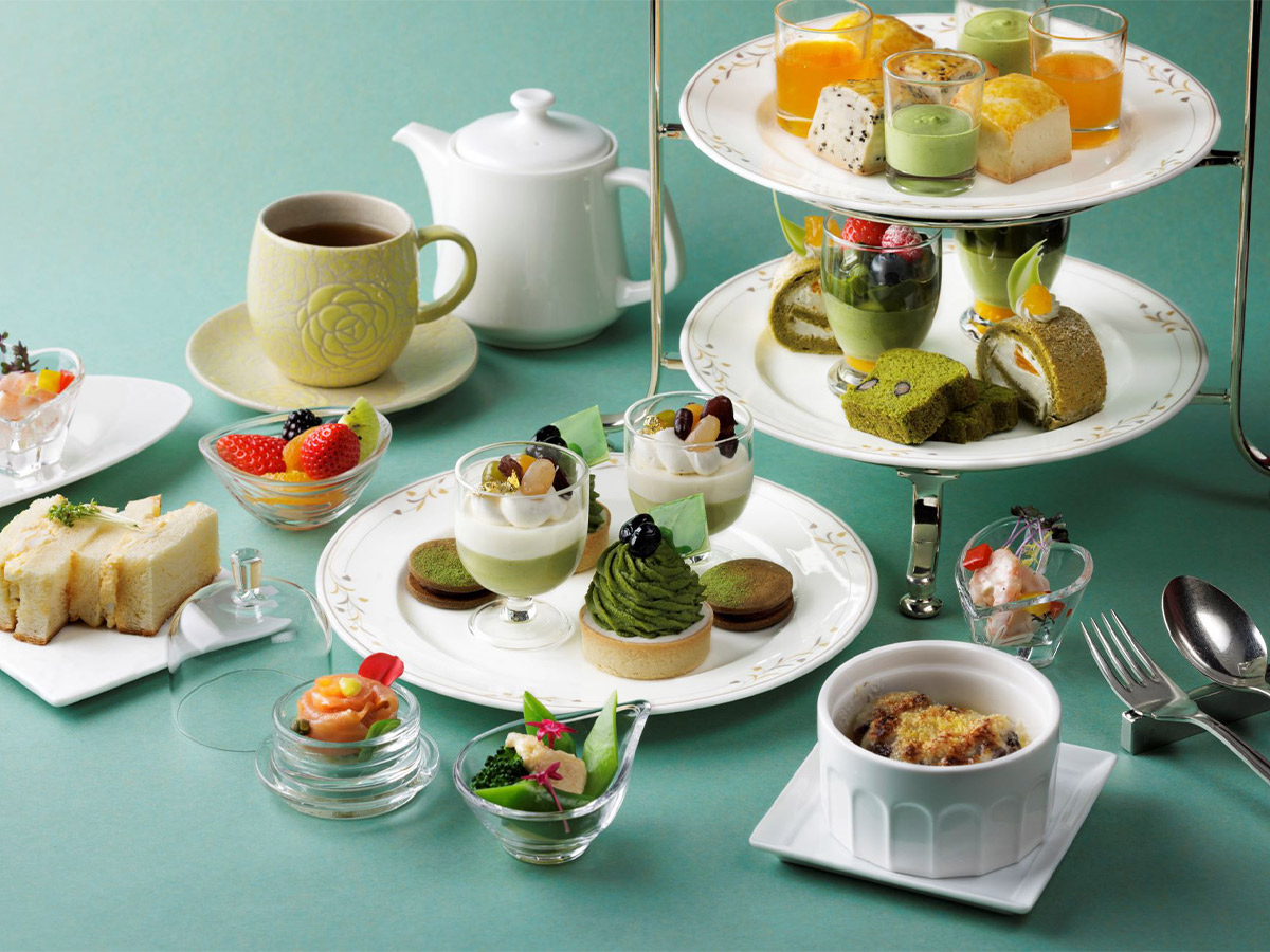 東京ステーションホテル「抹茶 マルノウチジカン」8000円(税・サ料込)