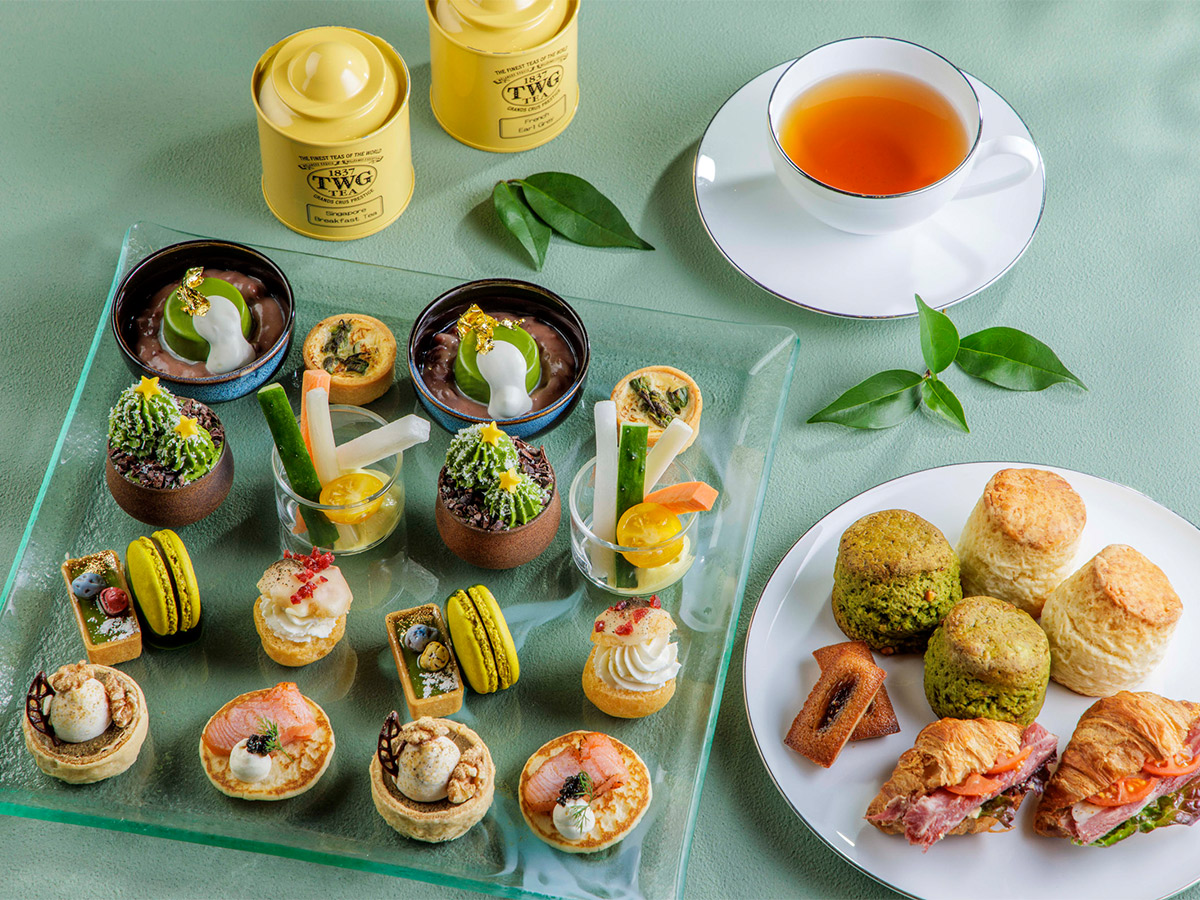 ウェスティンホテル東京「抹茶とほうじ茶のウィークデイ アフタヌーンティー」&「抹茶とチョコレートのアフタヌーンティー」
