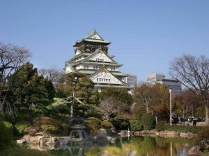登録有形文化財に指定されている大阪城天守閣