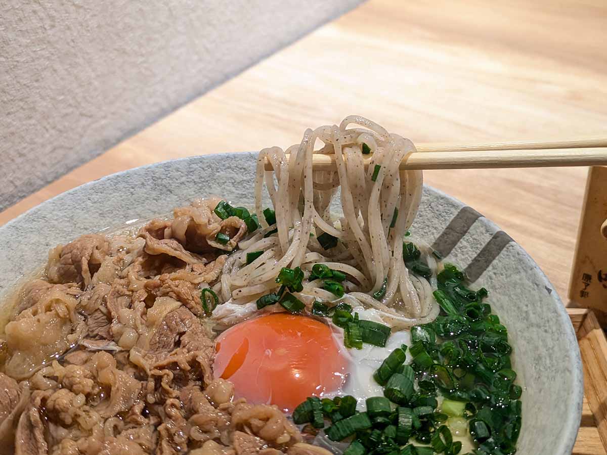 立ち食いとは思えない本格的な味が話題に