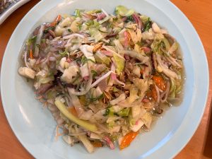『山形屋食堂』の名物「皿うどん」