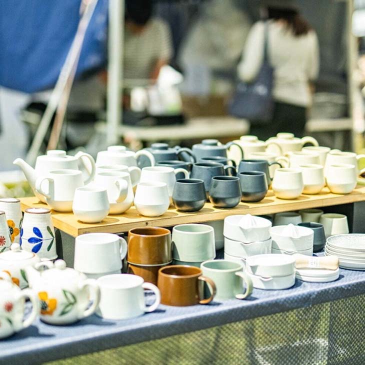 ヴィンテージから作家作品まで、食のシーンを彩るアイテムもいっぱい！
