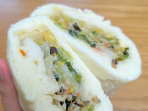 野菜たっぷり「野菜まん」