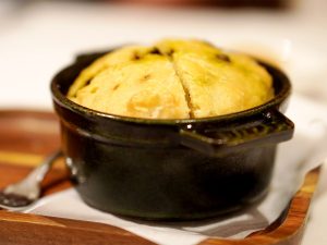 ネギ油を使用したフォカッチャ