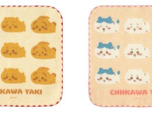 【ちいかわ焼き ガーゼハンドタオル】各825円（税込）