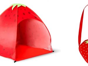 ポップアップテント(UVカット) 2,970円、保冷ショルダーバッグ 770円