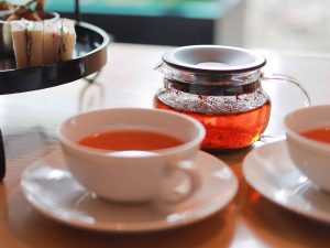 紅茶は、ドイツ名門の『ロンネフェルト』を14種類からお好みを選べます