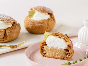 「米粉のアールグレイシュークリーム」（1個）540円
