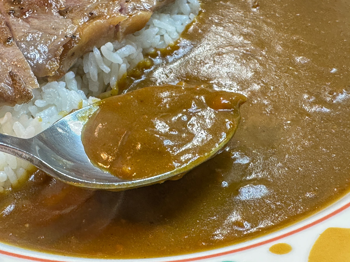 昔懐かしい味わいのカレーソース
