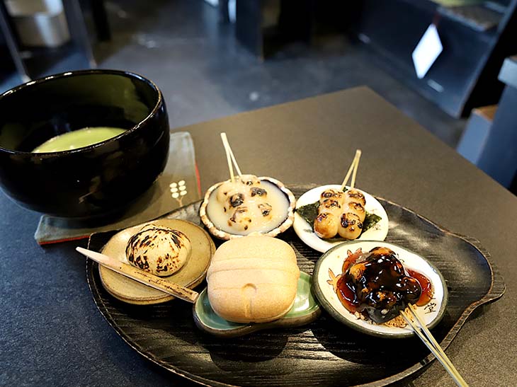 だんだん お抹茶セット1300円