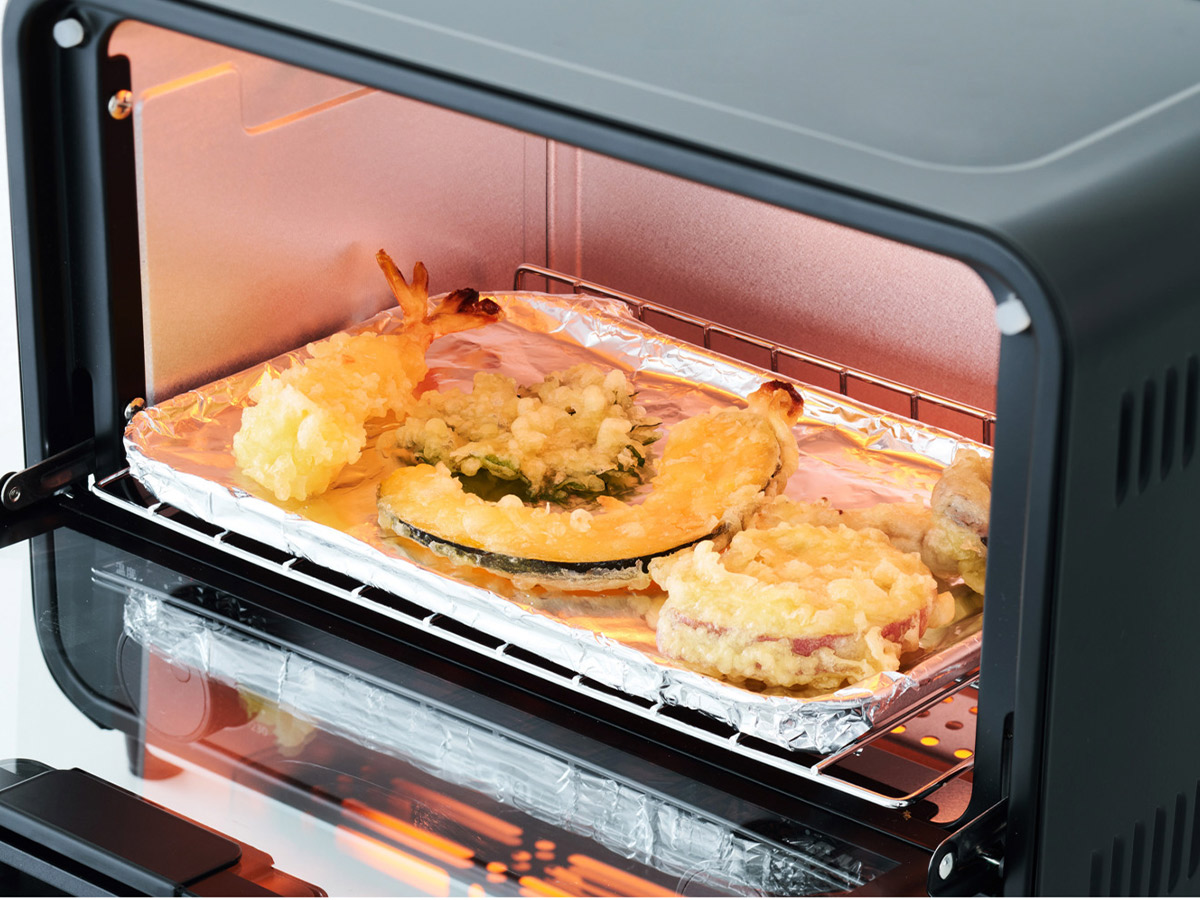 揚げ物ももちろんカリッと仕上がる[食楽web]