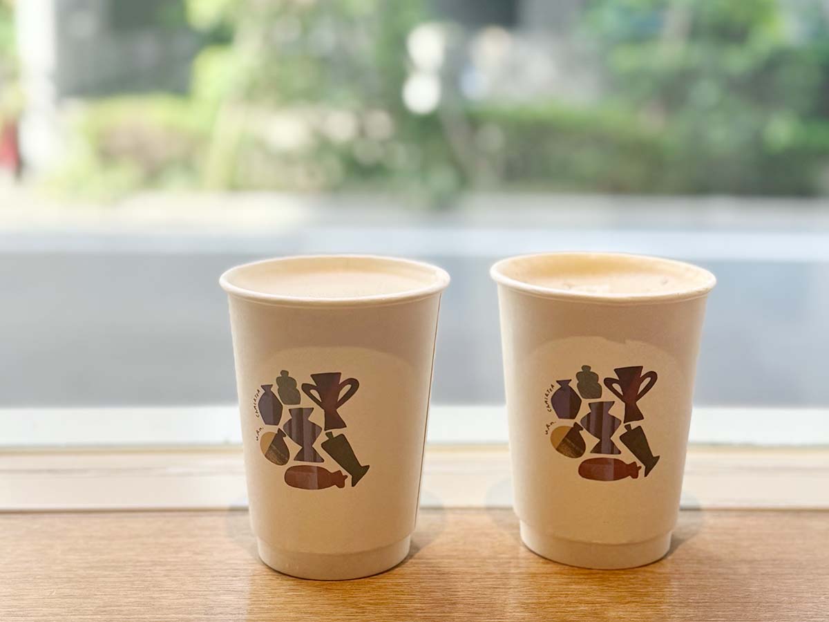 「オリジナルチャイ」650円。ミルクは「オーツミルク」などにカスタマイズも