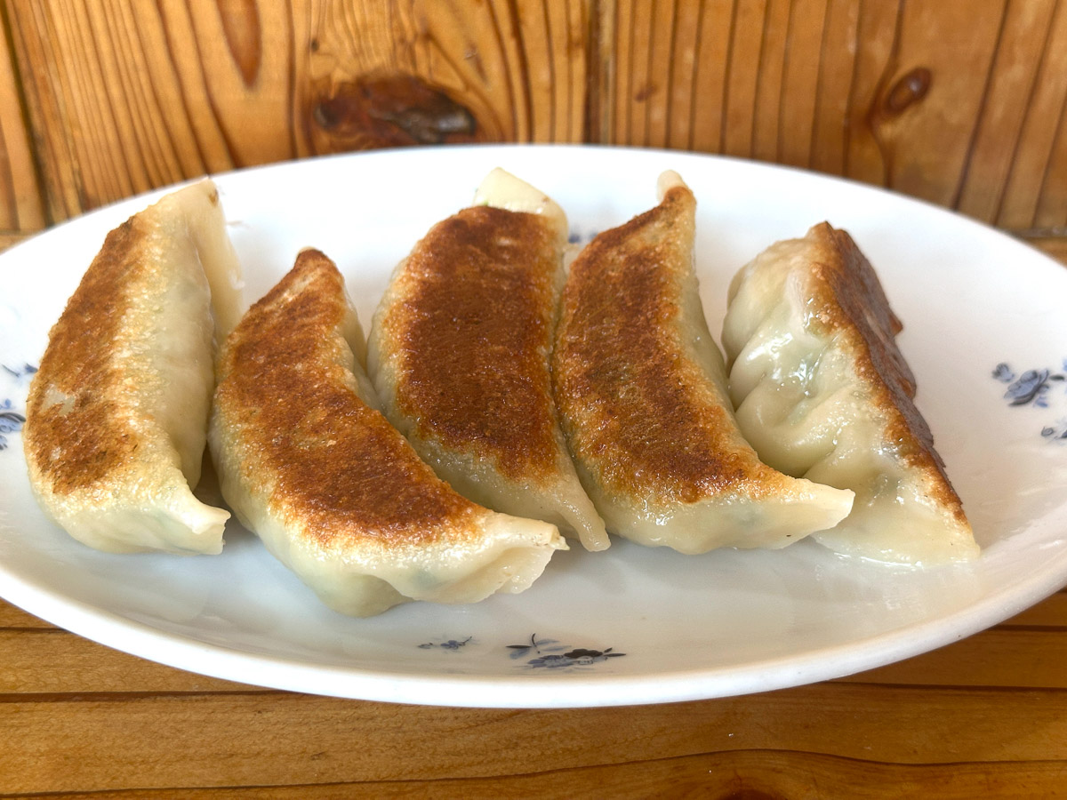 餃子は単品でも注文可能