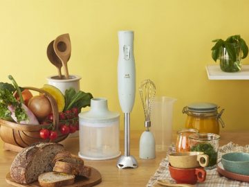 BRUNOの大人気ブレンダーの最新モデル「マルチスティックブレンダー2」。離乳食づくりにも対応してさらに便利に