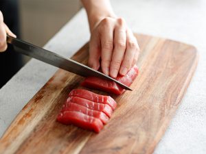 冷凍した刺身もまるで自然解凍のような仕上がり