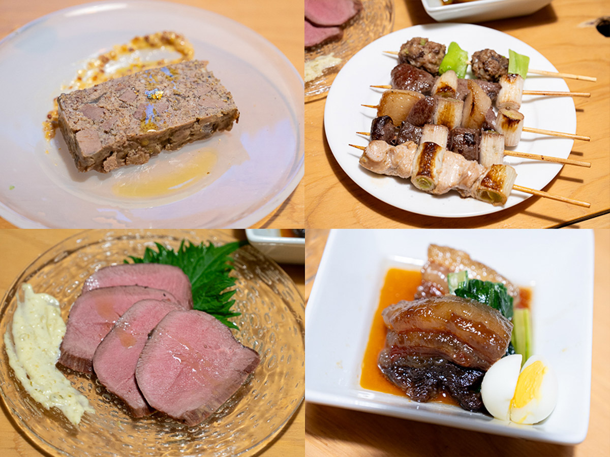 「房総ジビエ」のイベントでは、猪、鹿、キジなどのジビエ料理が出された[食楽web]