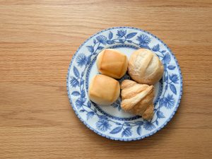 糖質オフのパン・オ・レ、ハニーソイ、クロワッサン