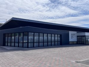 国道232号沿いにある遠別町の道の駅「えんべつ富士見」（天塩郡遠別町富士見46-21）