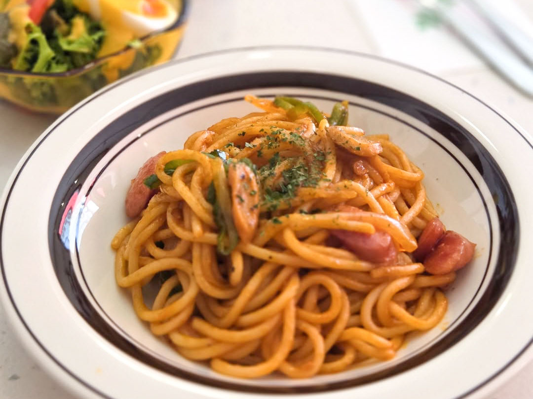 「ナポリタン」は、プリップリの太麺が最高