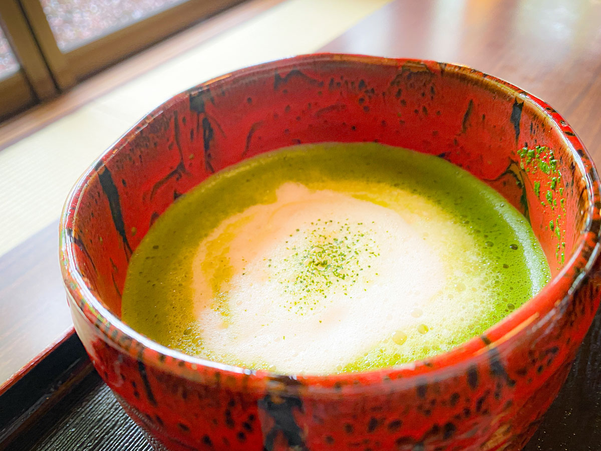 抹茶ラテとのペアリングも◎