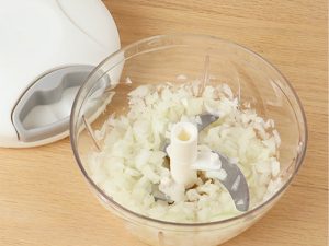 ハンドルを引く回数で好みやレシピに合わせた粗さに調整可能