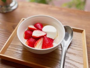フルーツ系の「季節の豆花」もおいしそう
