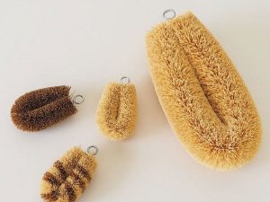 極小たわし「亀の子たわしCoCo」