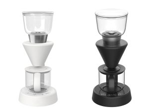 サイズは幅18.5cm×奥行19.6cm×高さ41.3cm。本体カラーはホワイトとブラック