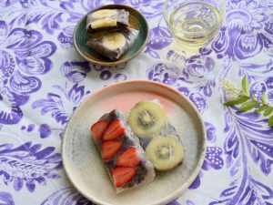【おやつレシピ】体に湿を取る“あんこ”スイーツがいい！涼感たっぷり「ライスペーパーのあんこ巻き」
