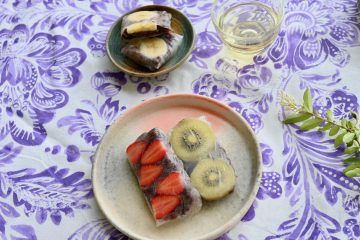 【おやつレシピ】体に湿を取る“あんこ”スイーツがいい！涼感たっぷり「ライスペーパーのあんこ巻き」