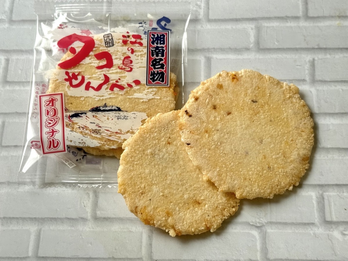 湘南ちがさき屋「江ノ島たこ煎餅」（600円）