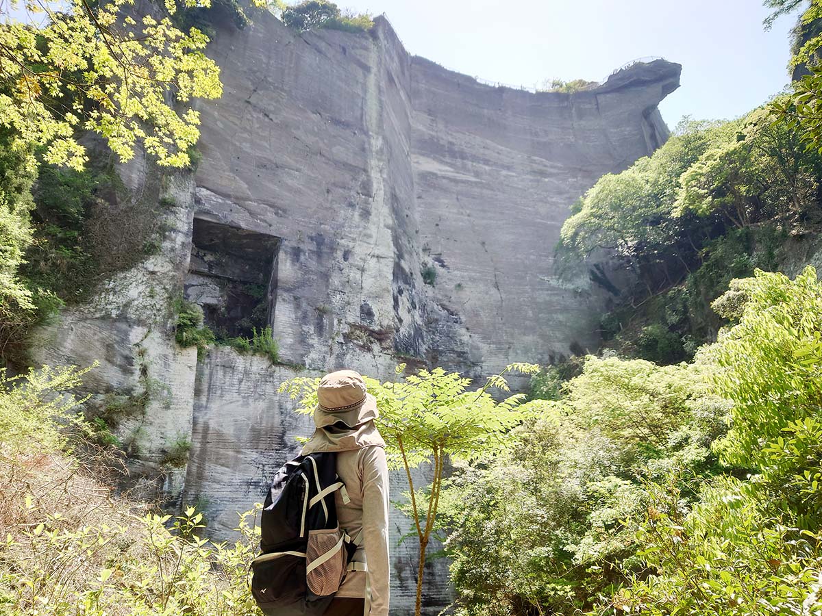 千葉の魅力たっぷり！ ラピュタの壁がある“鋸山”と名物・黄金アジフライを味わう日帰りさんぽ旅