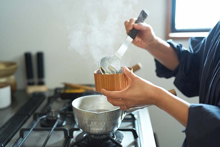 「素材の良い調味料を使えば、おいしさと時短が叶います」