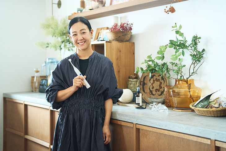 宇藤えみさん クラプロックスを持って